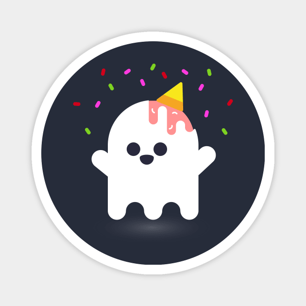 Birthday ghost Magnet by jurgen